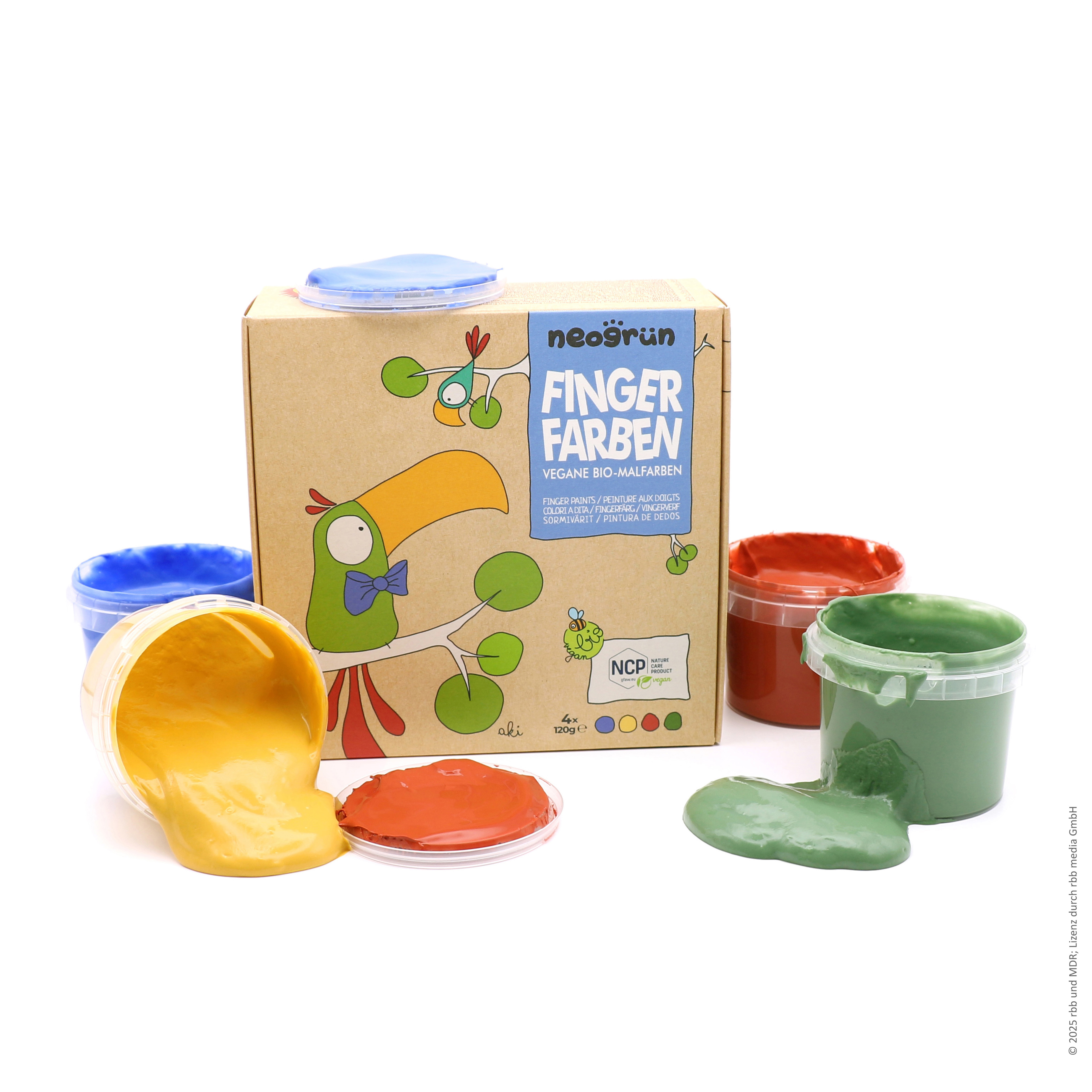 Neogrün näpuvärvide komplekt “Aki” 4x120 g toote pilt